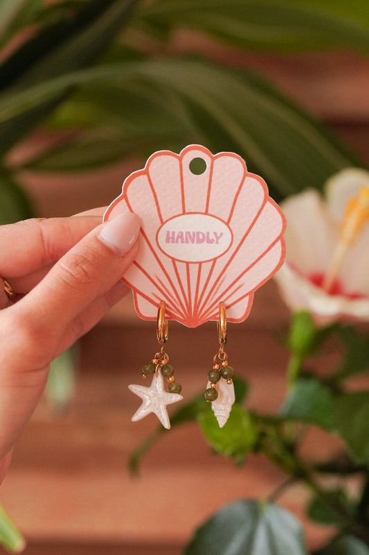 Boucles d’oreilles Hula - Handly atelier