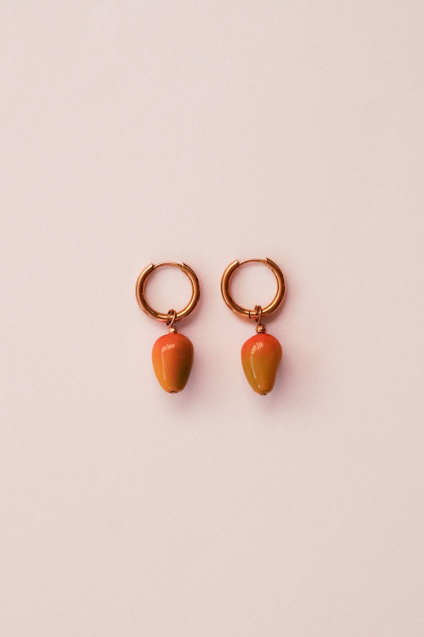 Boucles d'oreilles Mangue - Handly atelier