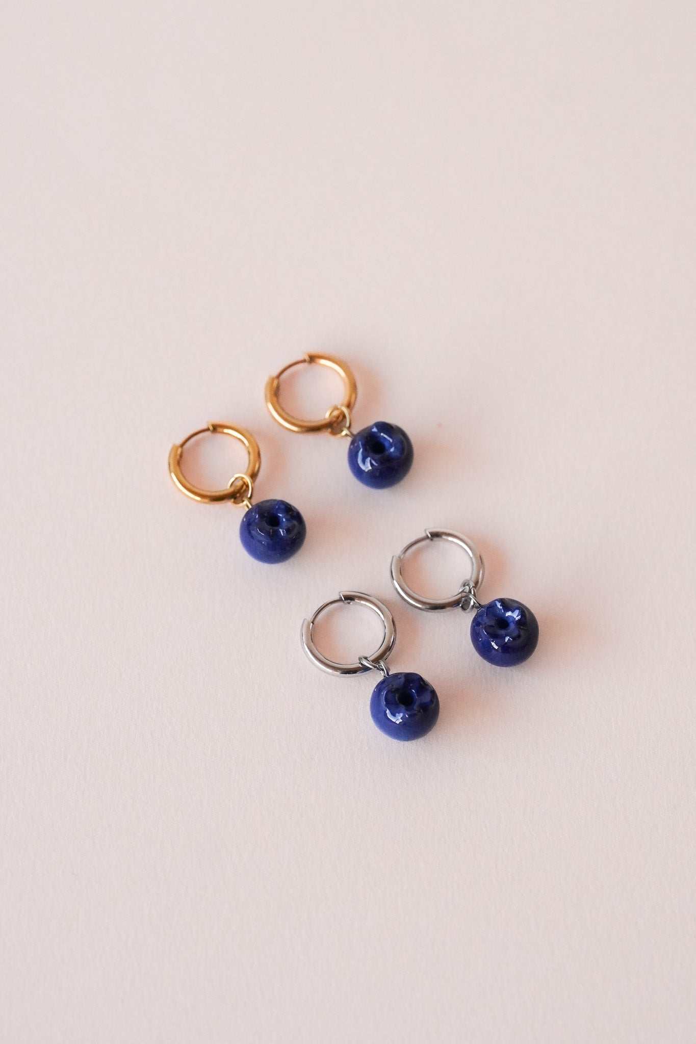Boucles d'oreilles Myrtille - Handly atelier