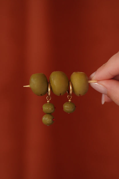 Boucles d'oreilles Olive - Handly atelier