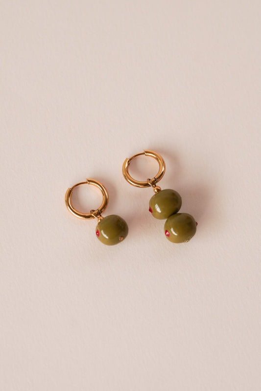 Boucles d'oreilles Olive - Handly atelier