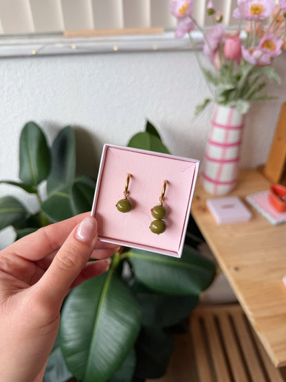 Boucles d'oreilles Olive - Handly atelier