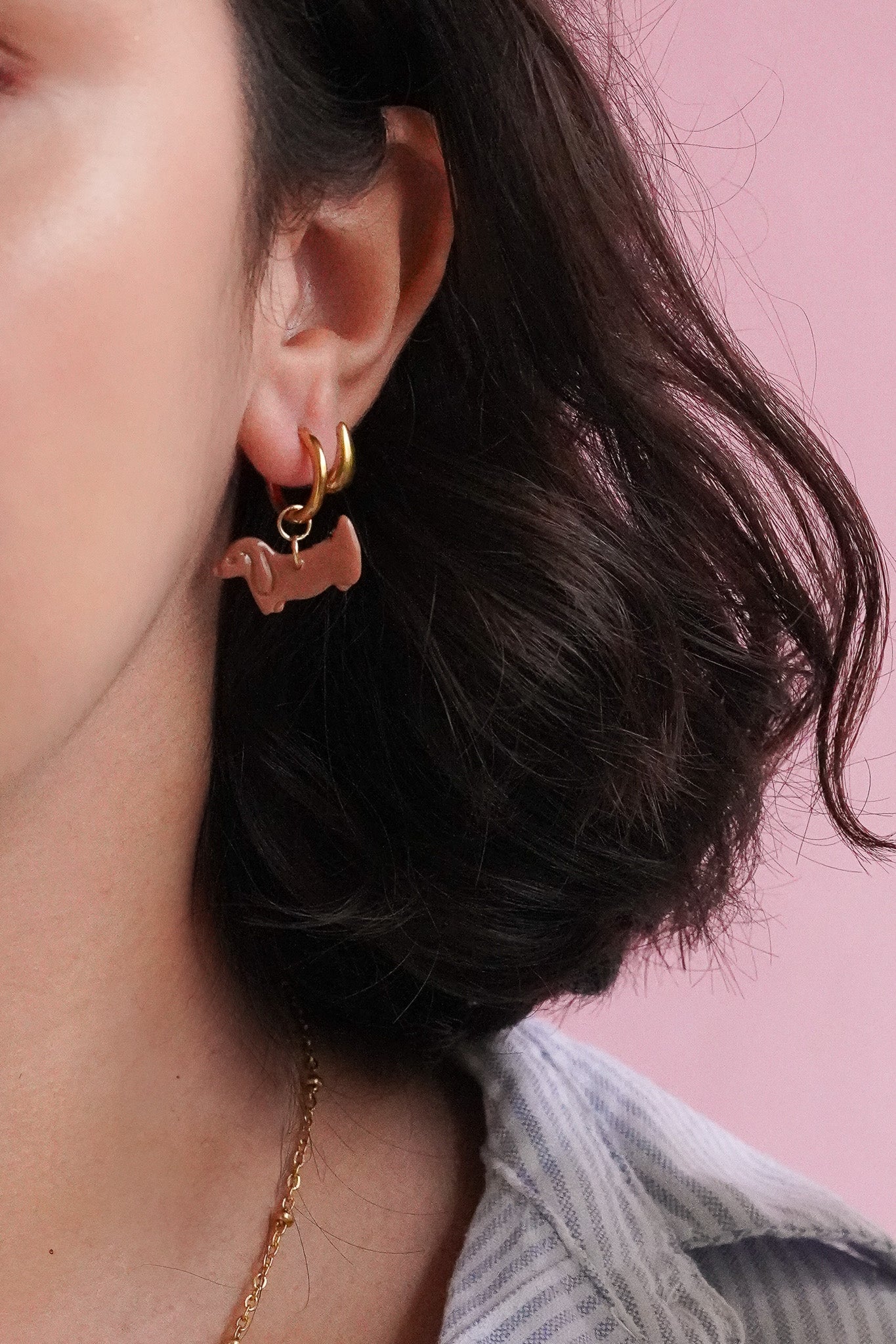 Boucles d'oreilles Teckels - Handly atelier