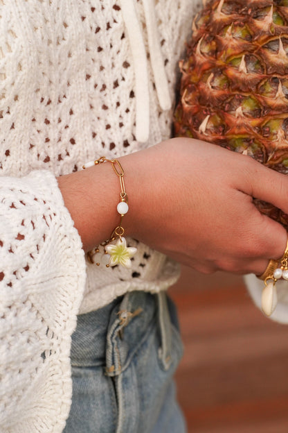 Bracelet tiaré - charms personnalisables - Handly atelier