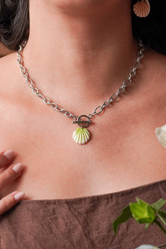 Collier argenté Amélia - charms personnalisables - Handly atelier