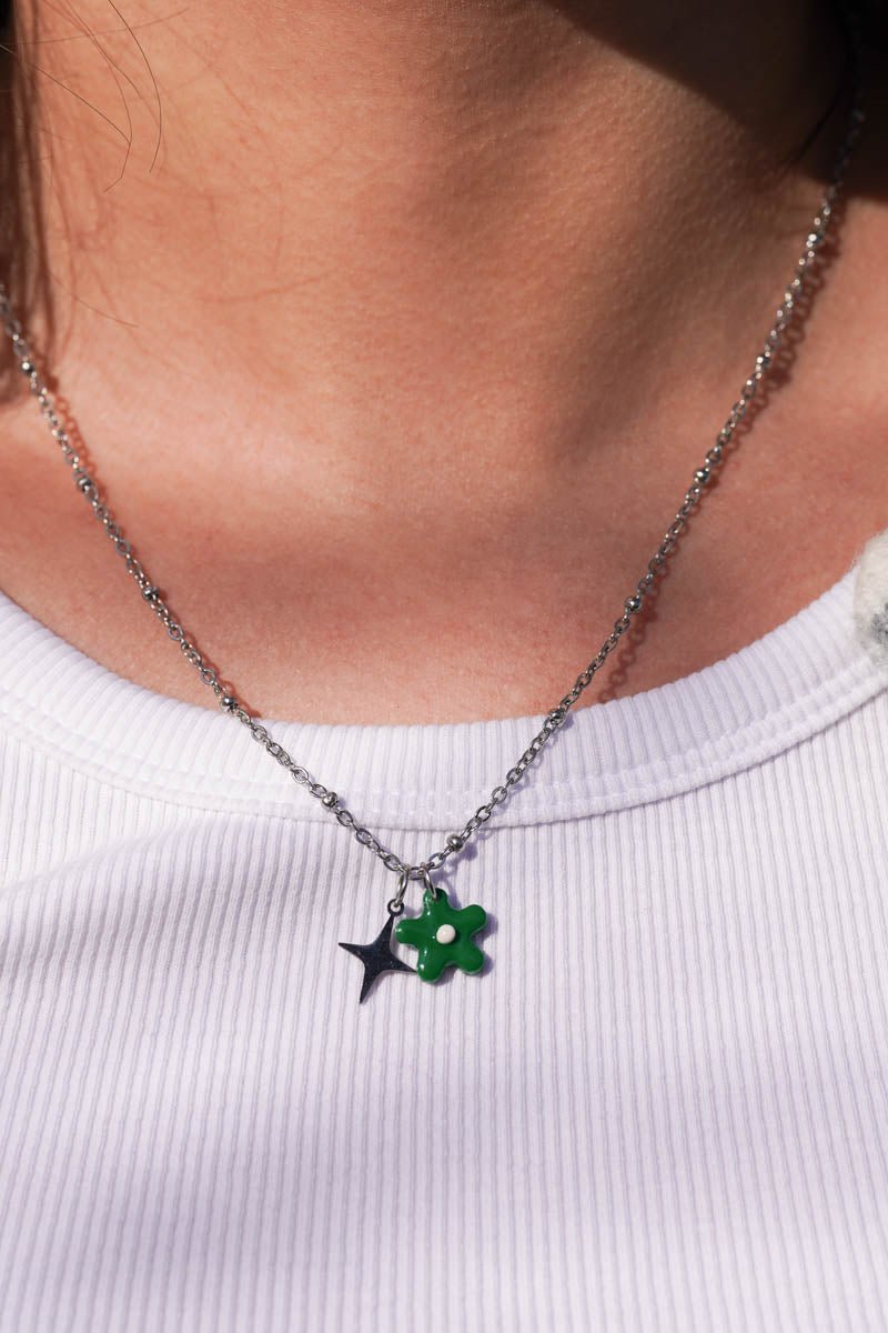 Collier argenté