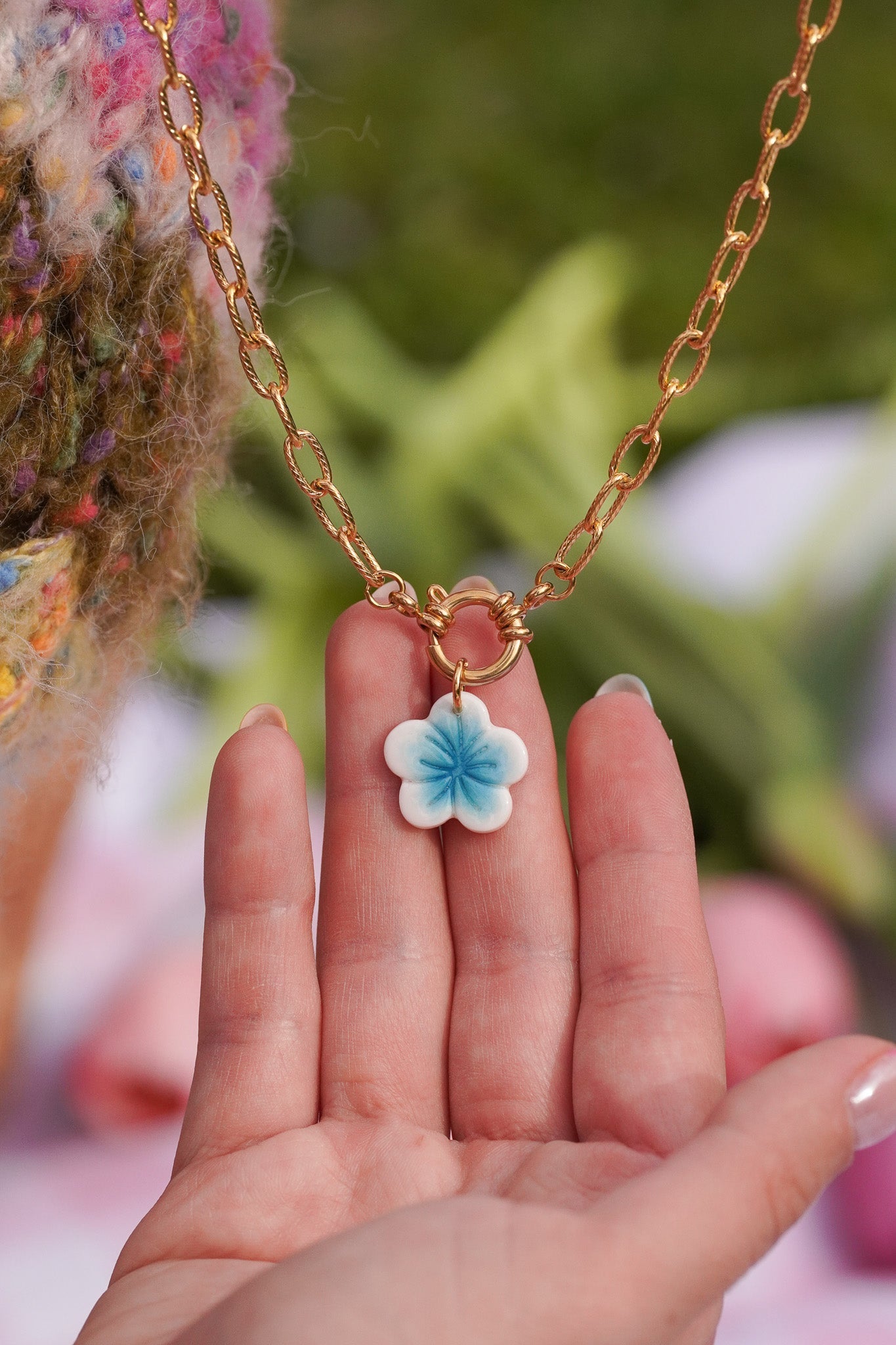 Collier Aria - charms interchangeables - Handly atelier