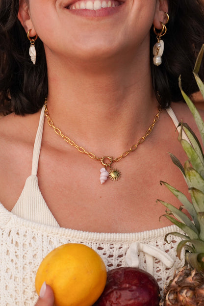 Collier Aria - charms interchangeables - Handly atelier