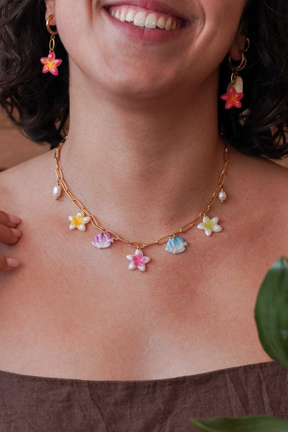 Collier Isis doré - charms personnalisables - Handly atelier
