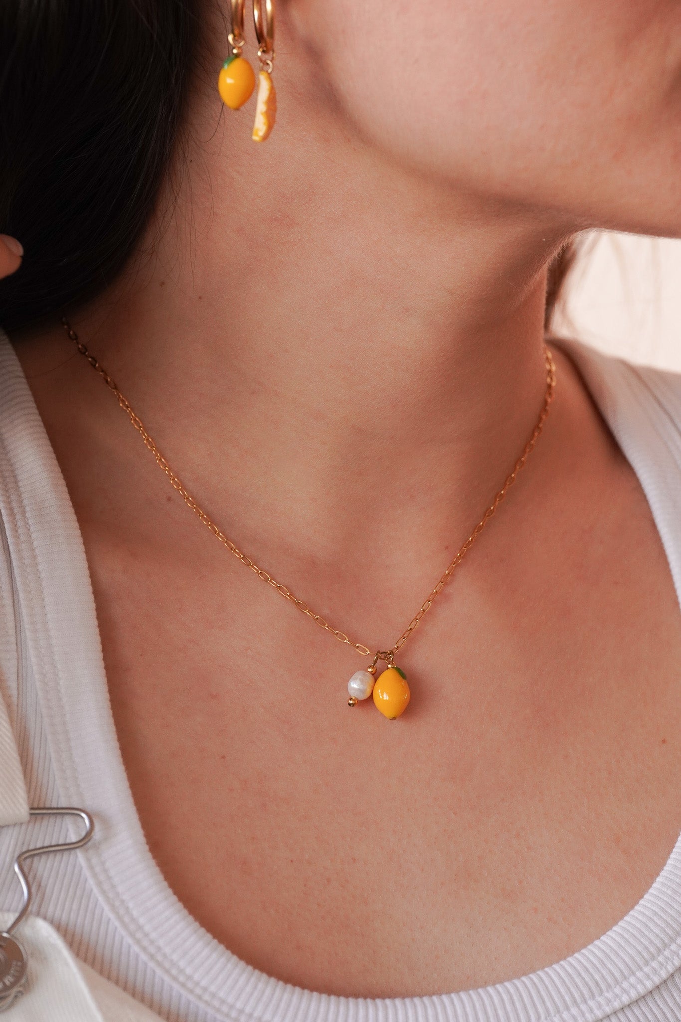 Collier Joséphine - charms personnalisables - Handly atelier