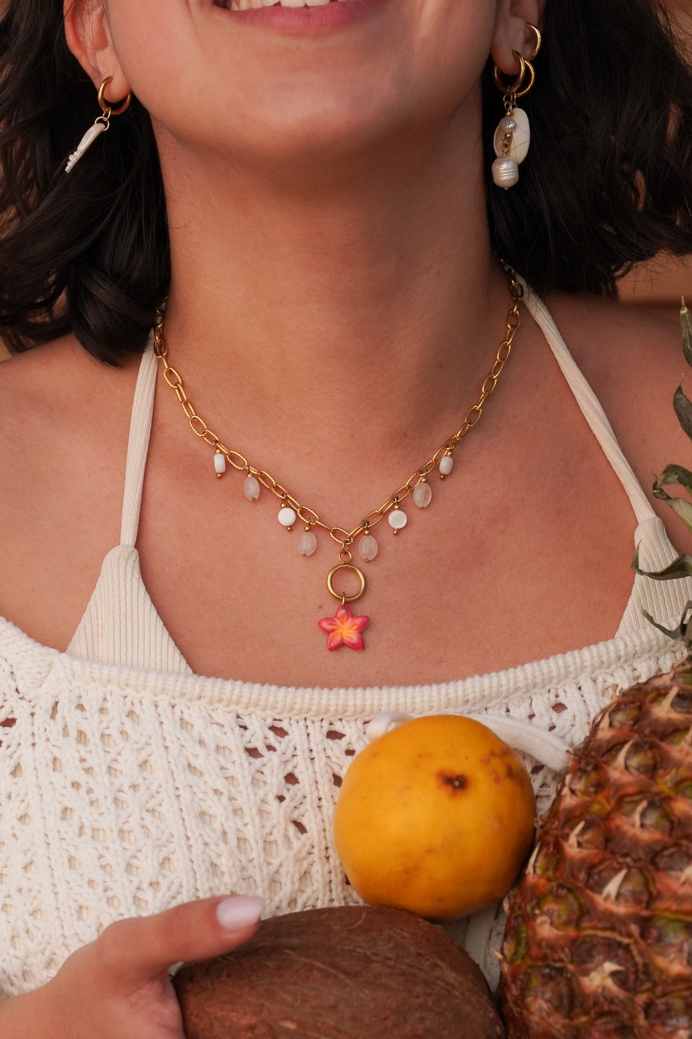Collier Lauhala - Handly atelier