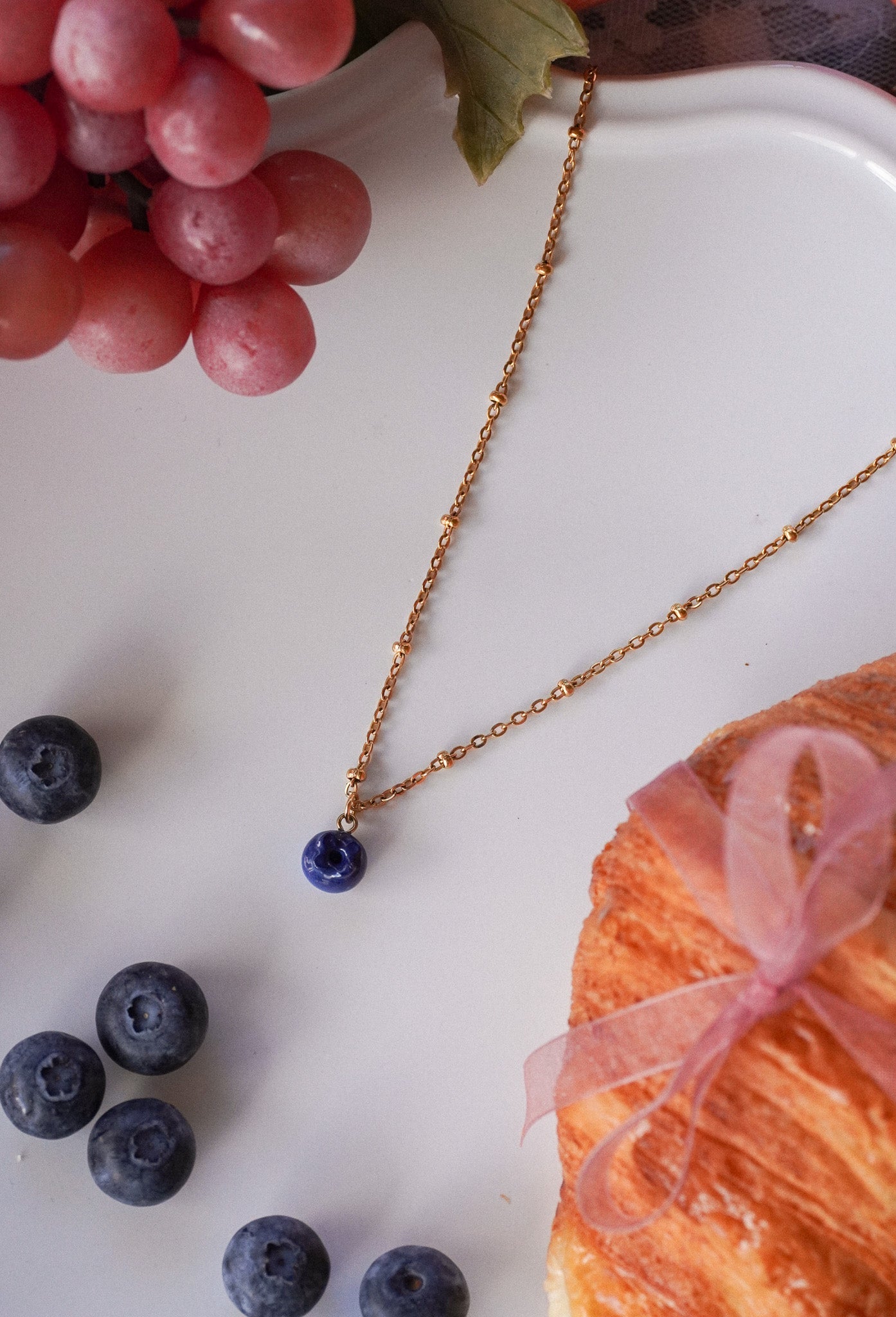 Collier Myrtille - Handly atelier
