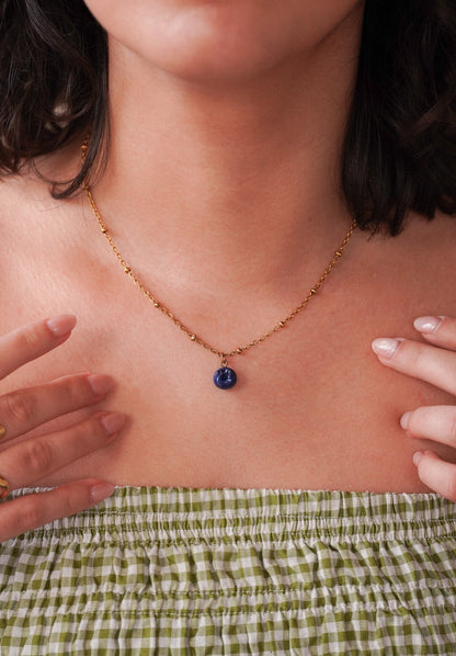 Collier Myrtille - Handly atelier