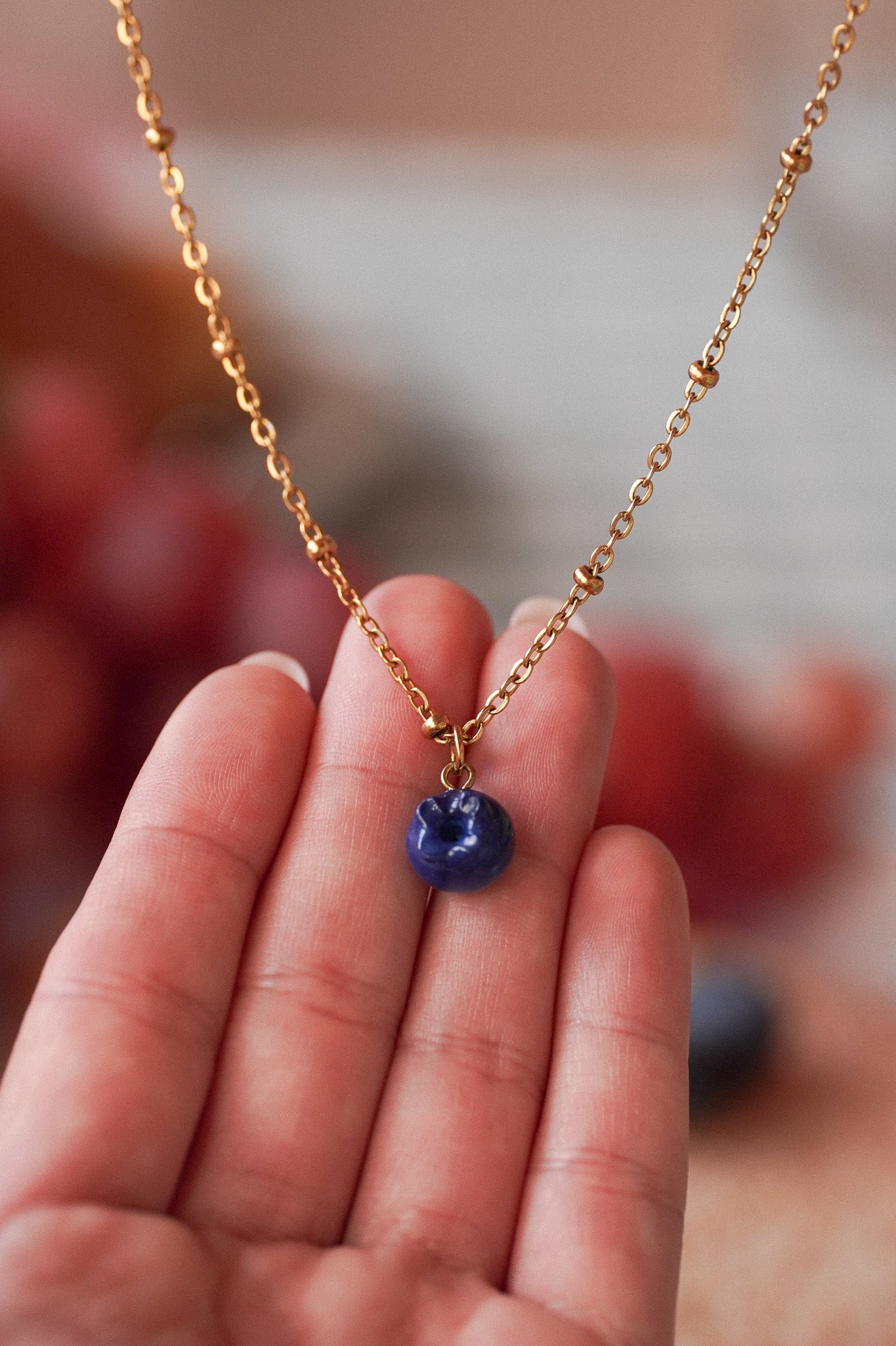 Collier Myrtille - Handly atelier