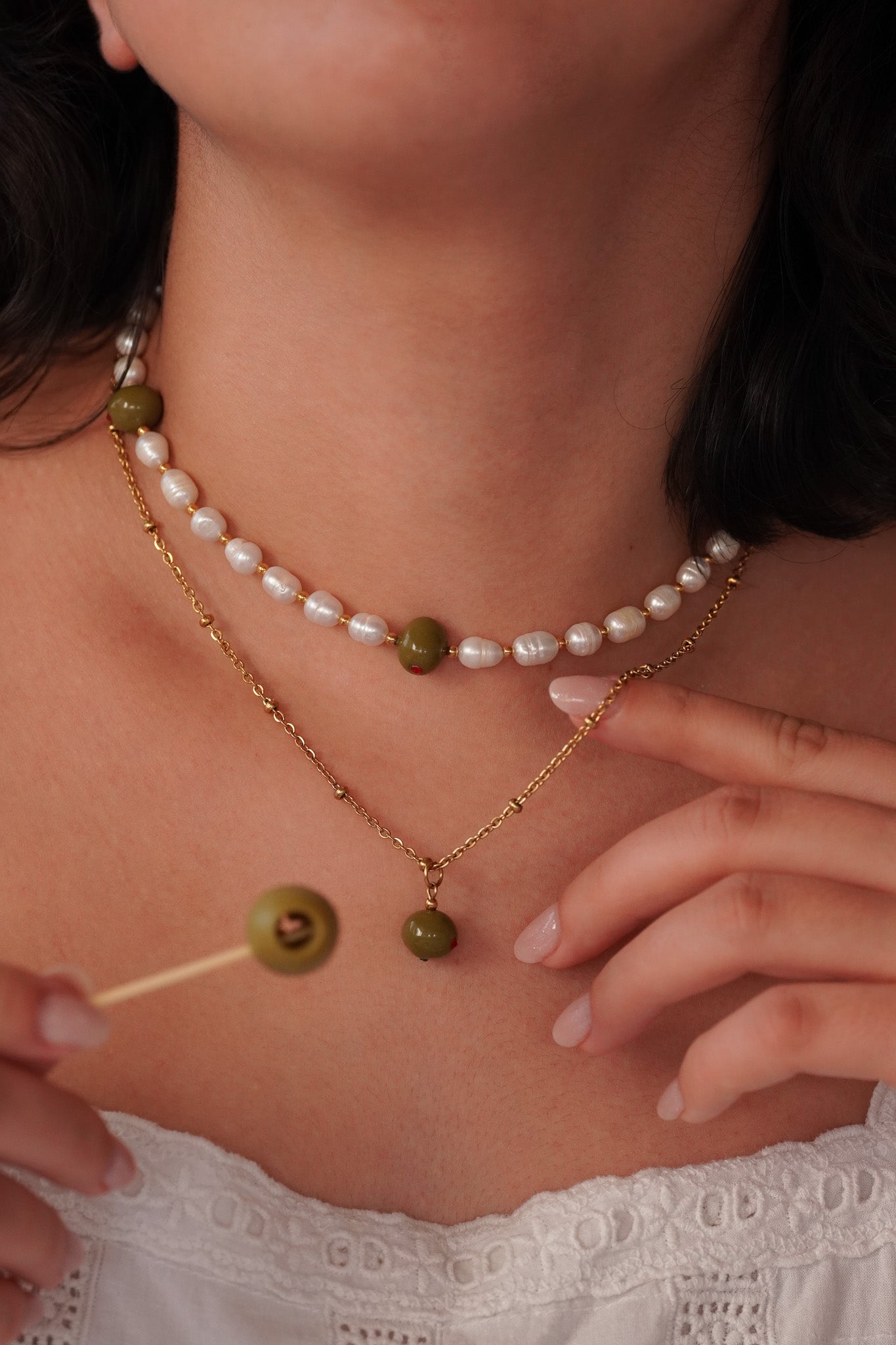 Collier Olive - Handly atelier