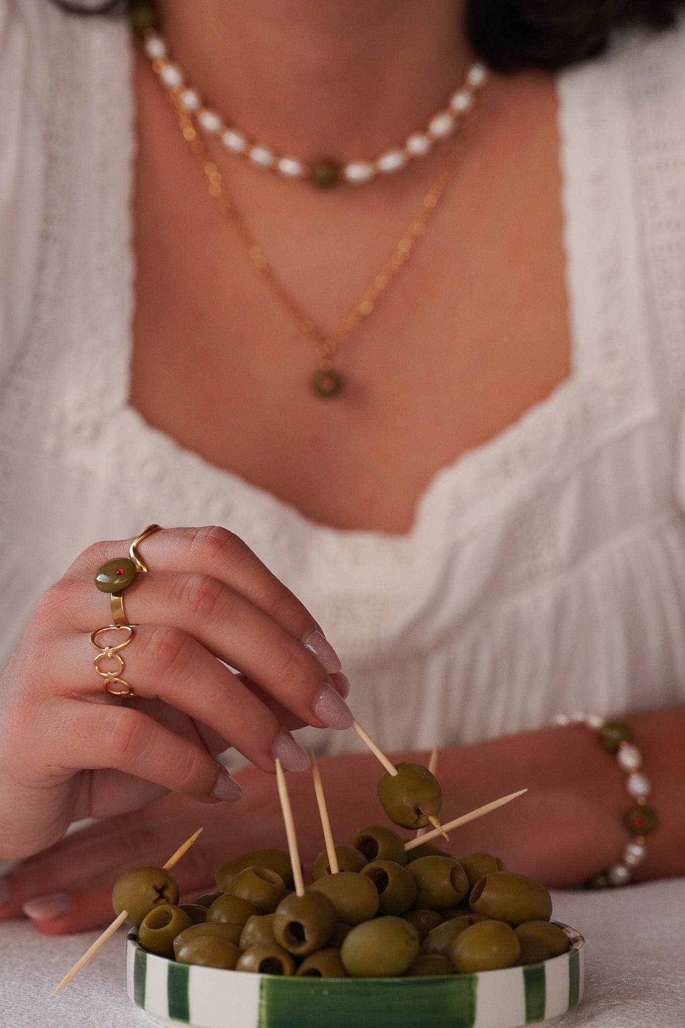 Collier Olive - Handly atelier