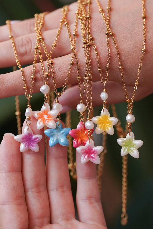 Collier tiaré - charms personnalisables - Handly atelier