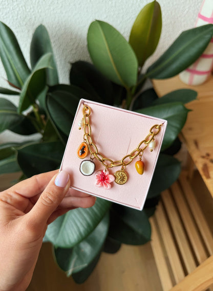 Collier tropical - Handly atelier