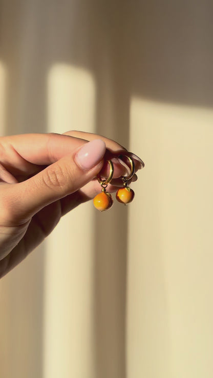 Boucles d'oreilles Pêche